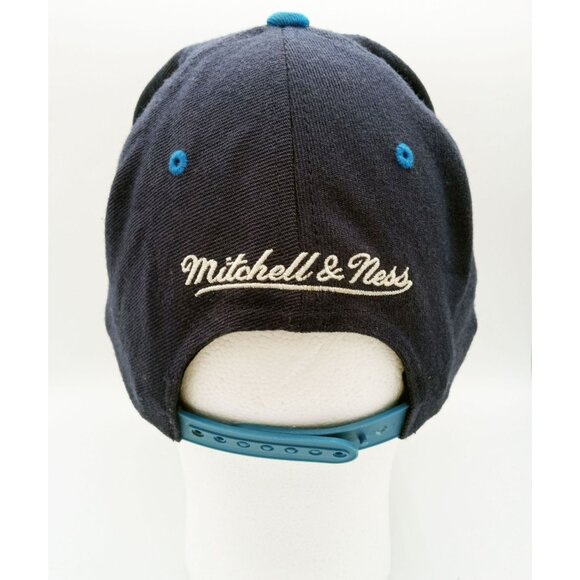 Hat OKC Thunder Snapback Cap Mitchell & Ness Basketball Flat Brim 2014 - Picture 6 of 16